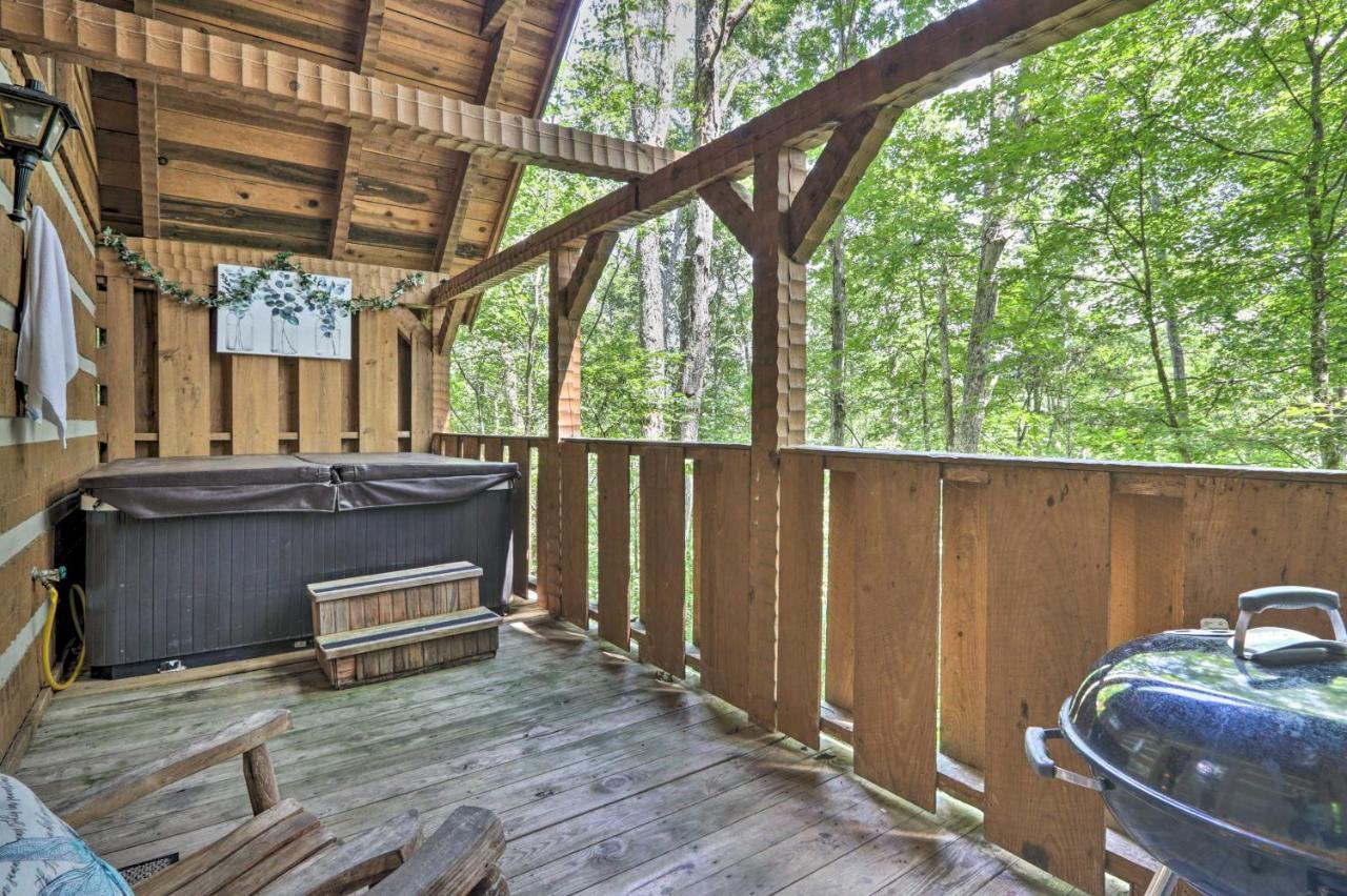 Willa Townsend Cabin With Deck And Smoky Mountain Views Zewnętrze zdjęcie